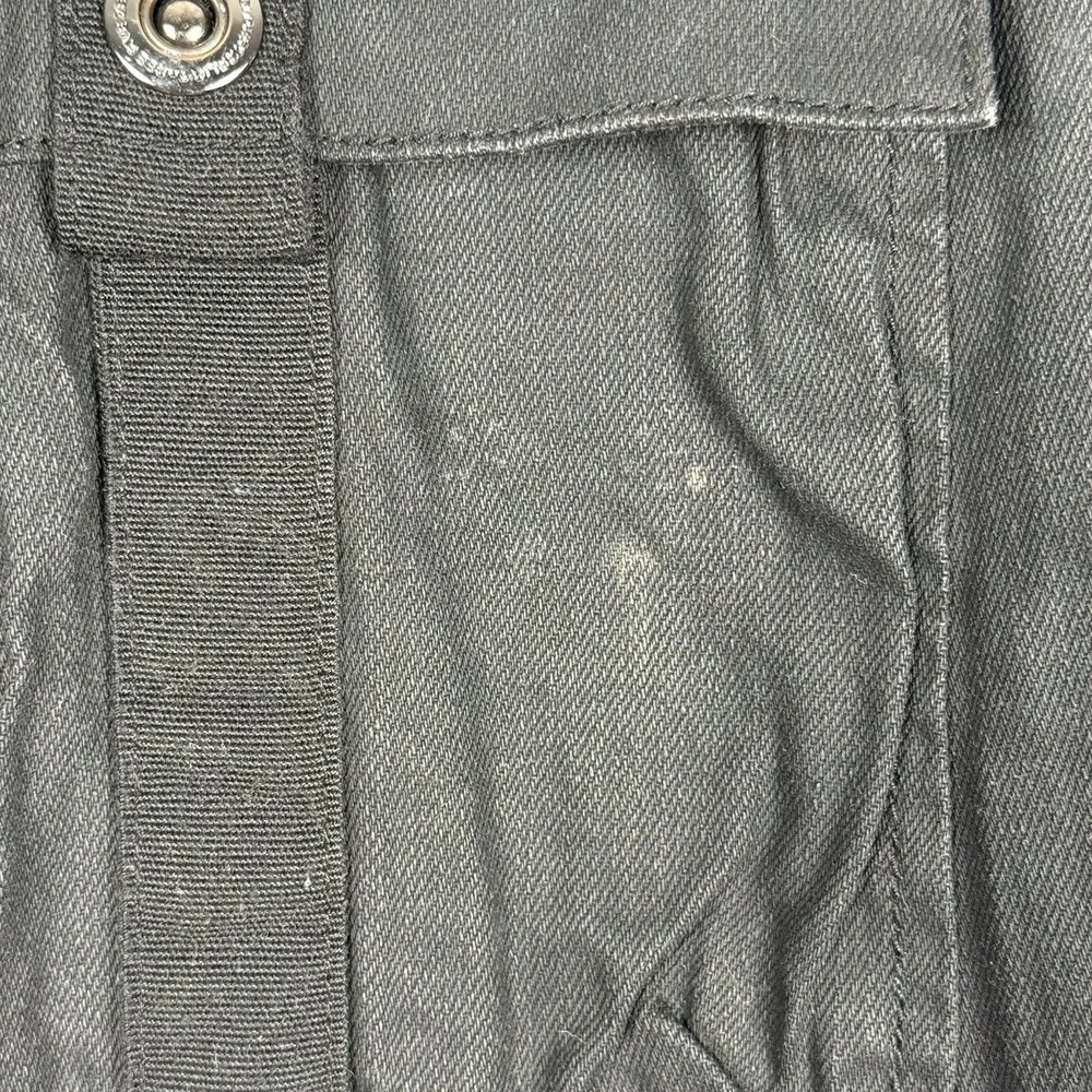 Coogi Men's‎ Black Jean Shorts Flap Pocket Hip Hop Streetwear Y2K Baggy Size 42